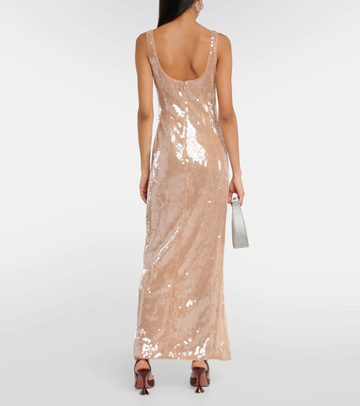 Staud Le Sable sequined maxi dress Staud Staud Le Sable sequined maxi dress Staud