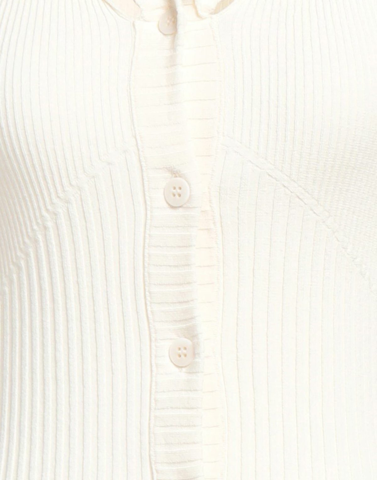 Andreādamo Womens Cardigan Ivory