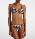Perfect Moment Houndstooth bikini top