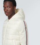 Moncler Down-paneled wool jacket