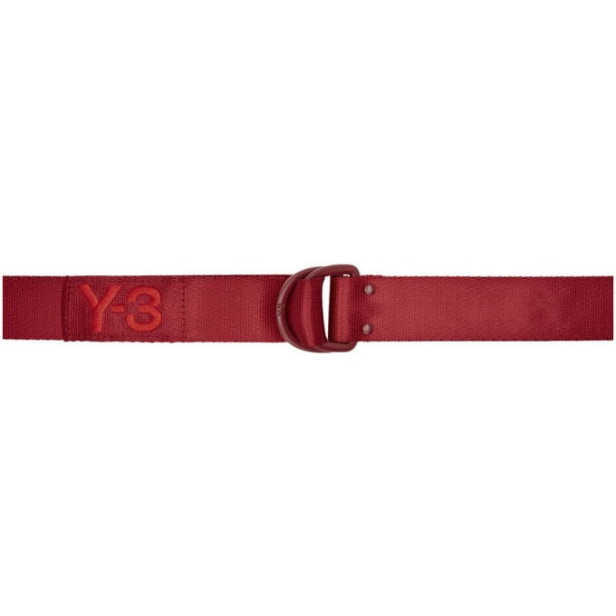Photo: Y-3 Red Logo Belt
