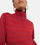 Victoria Beckham Mélange wool-blend sweater