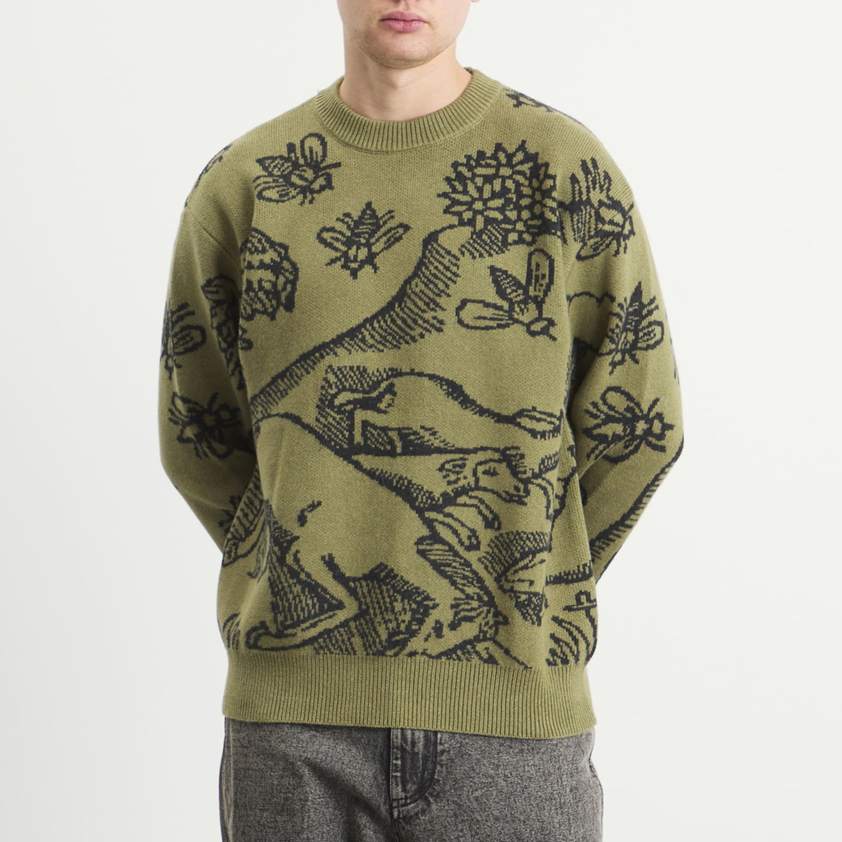 Heresy Men's Plague Knit in Green