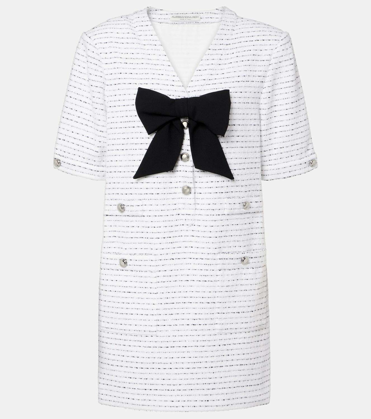 Alessandra Rich Sequined tweed minidress