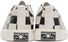 Converse Black & White Check One Star Sneakers