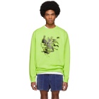 ERL Green Nike Edition Witch 4 Sweatshirt