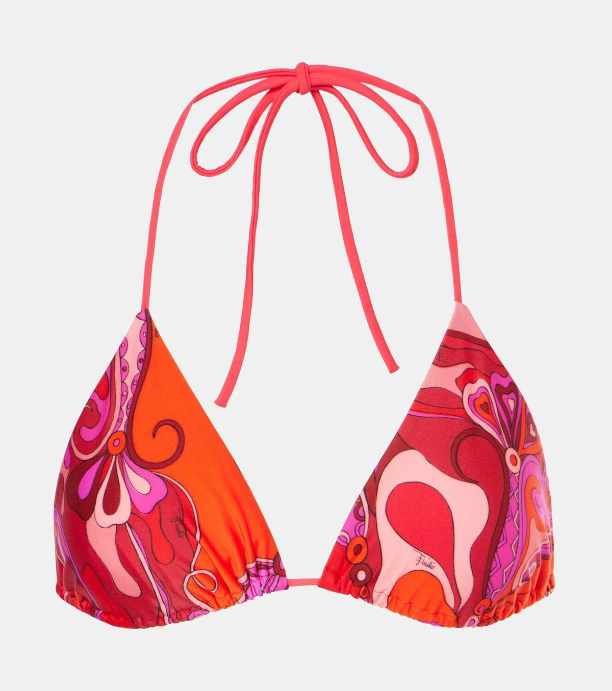 Pucci Printed triangle swimsuit Emilio Pucci