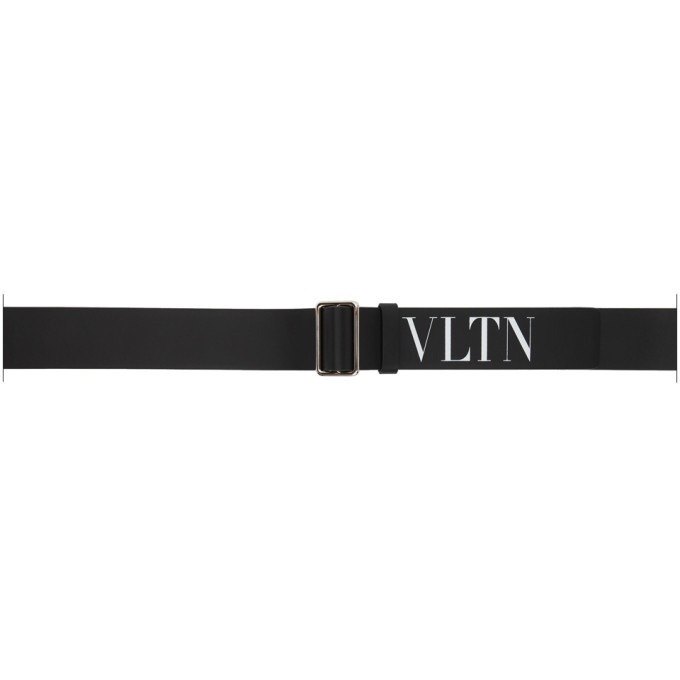 Photo: Valentino Black Valentino Garavani VLTN Belt