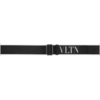 Valentino Black Valentino Garavani VLTN Belt