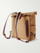 Bleu de Chauffe - Jamy Leather-Trimmed Canvas Backpack