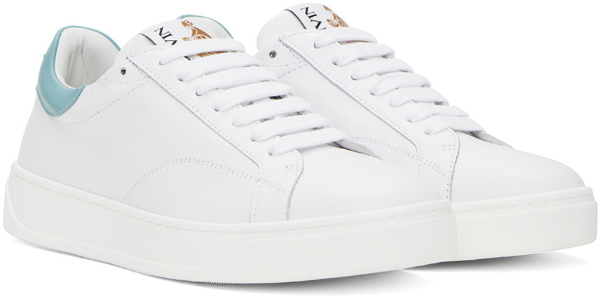 【関税込み】Lanvin ホワイト DDB0 スニーカー Lanvin DDB0 Leather Platform Sneakers | White | FARFETCH