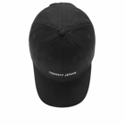Tommy Jeans Women's Linear Logo Cap in Black 