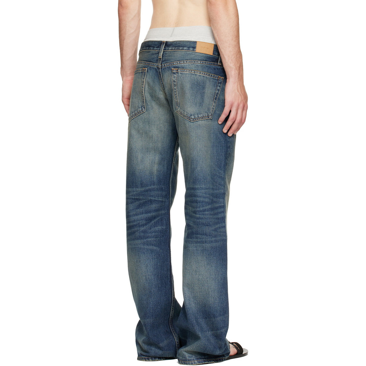 Raimundo Langlois Indigo Bootcut Jeans
