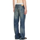 Raimundo Langlois Indigo Bootcut Jeans