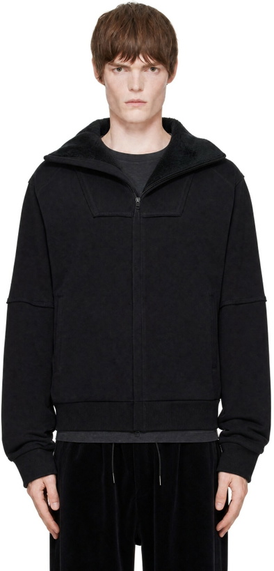 Photo: Y-3 Black French Terry Ninja Hoodie