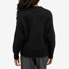 16Arlington Women's Sephia Alpaca Knitted Jumper in Black