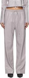 Nanushka Gray Calie Trousers