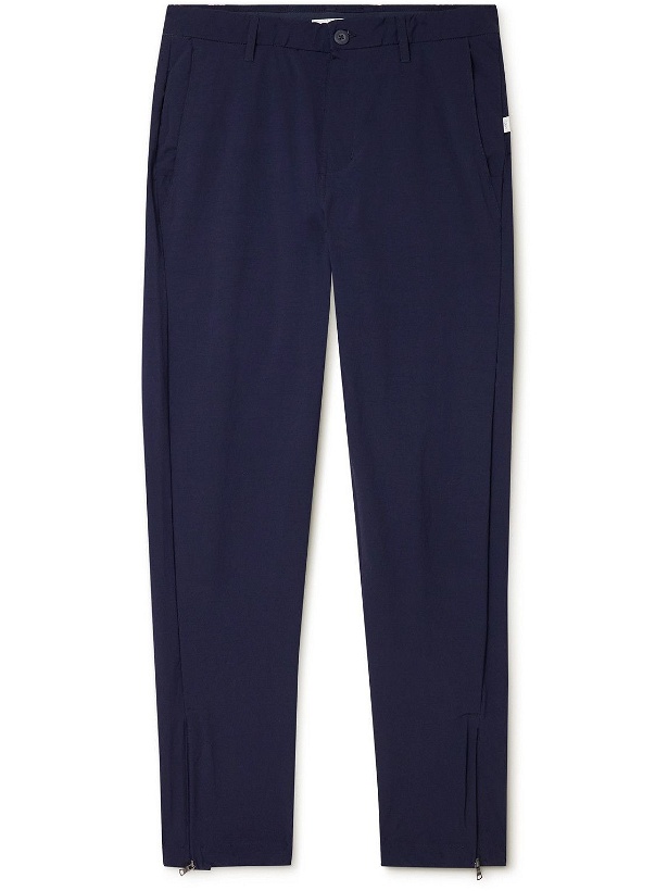 Photo: Onia - 360 Tapered Tech Stretch-Nylon Trousers - Blue