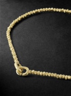 MAOR - Noix Gold Beaded Bracelet - Gold