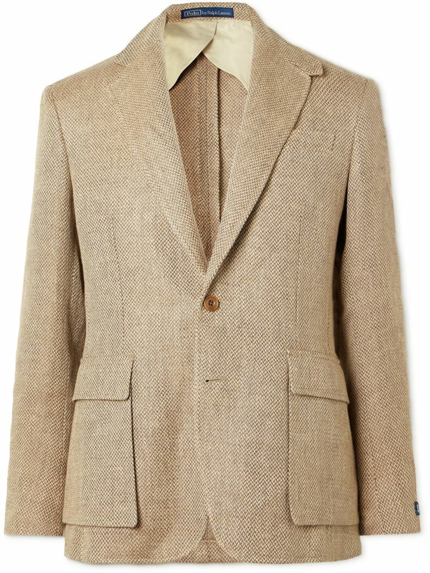 Photo: Polo Ralph Lauren - Slim-Fit Linen-Tweed Blazer - Neutrals