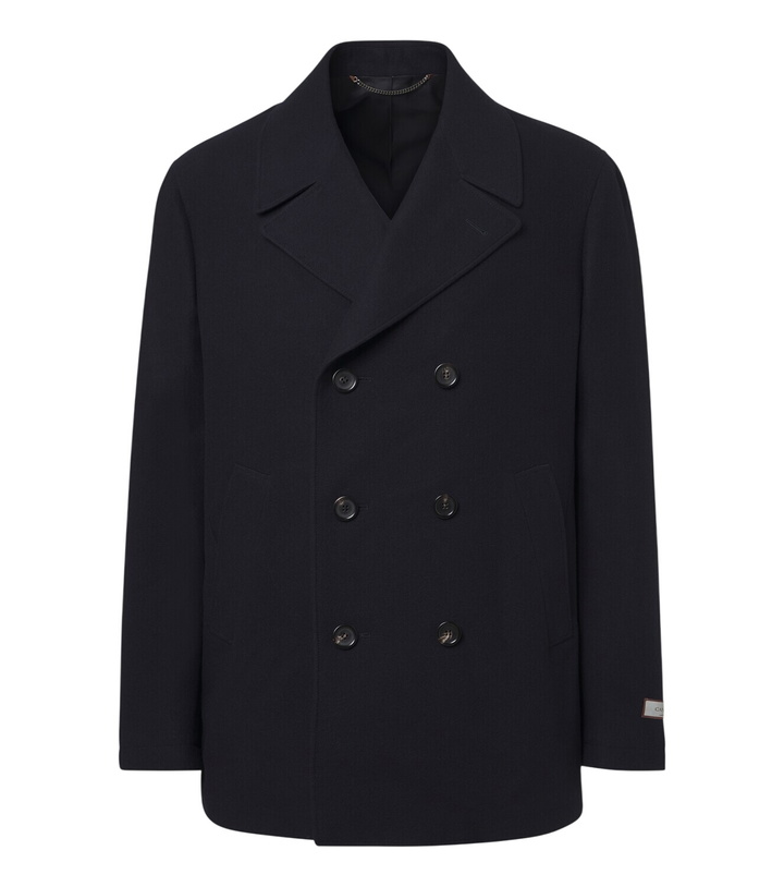 Photo: Canali Wool peacoat