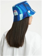 PUCCI Reversible Printed Silk Twill Bucket Hat