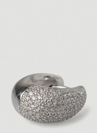 Tom Wood Ice Pavé Small Hoop Earrings