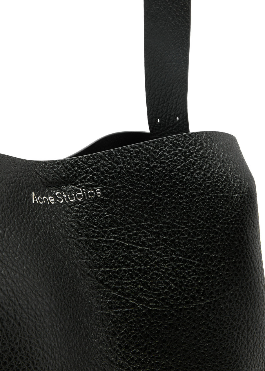 Acne Studios Musubi Grained Leather Tote - Black - One Size