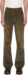 RRL Khaki Field Trousers