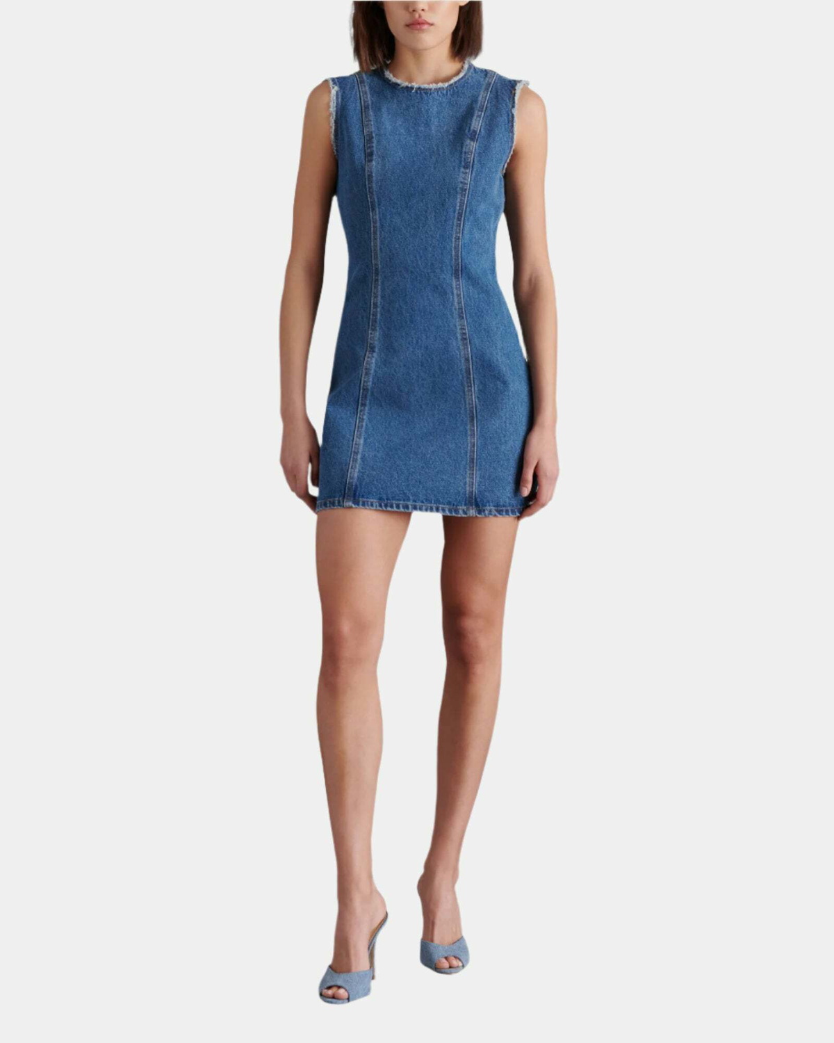 Steve Madden Solara Dress in Blue Denim