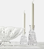 Alexander Kirkeby Set of 2 crystal candle holders
