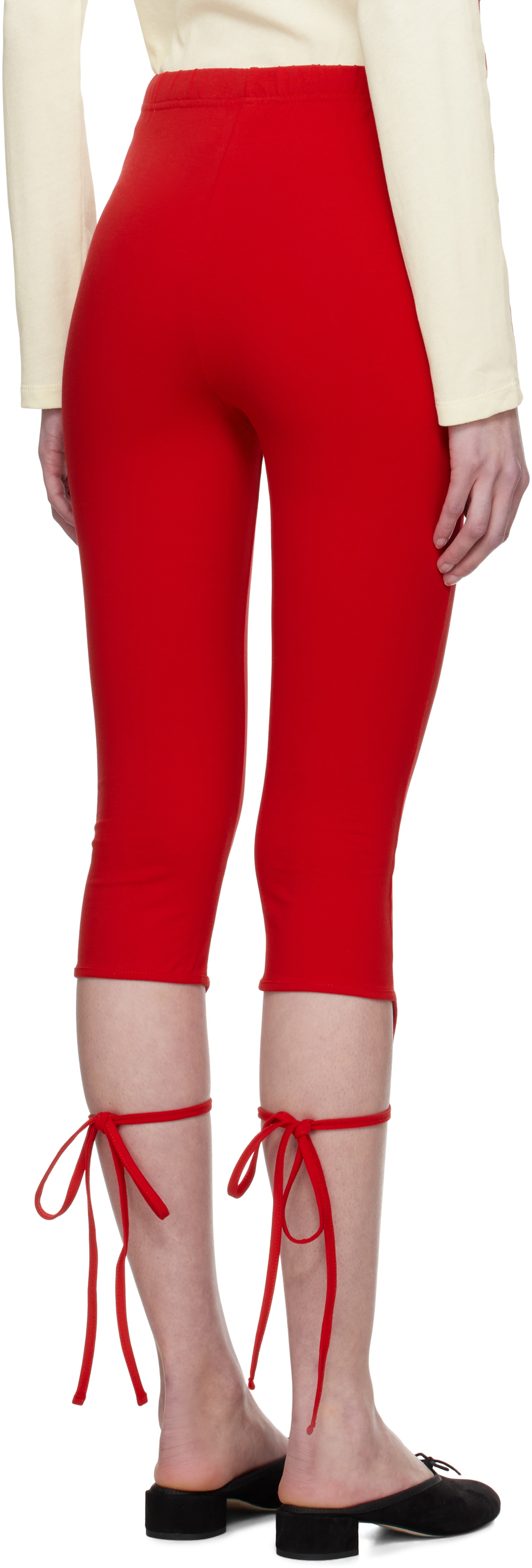 Kijun Red Capri Leggings