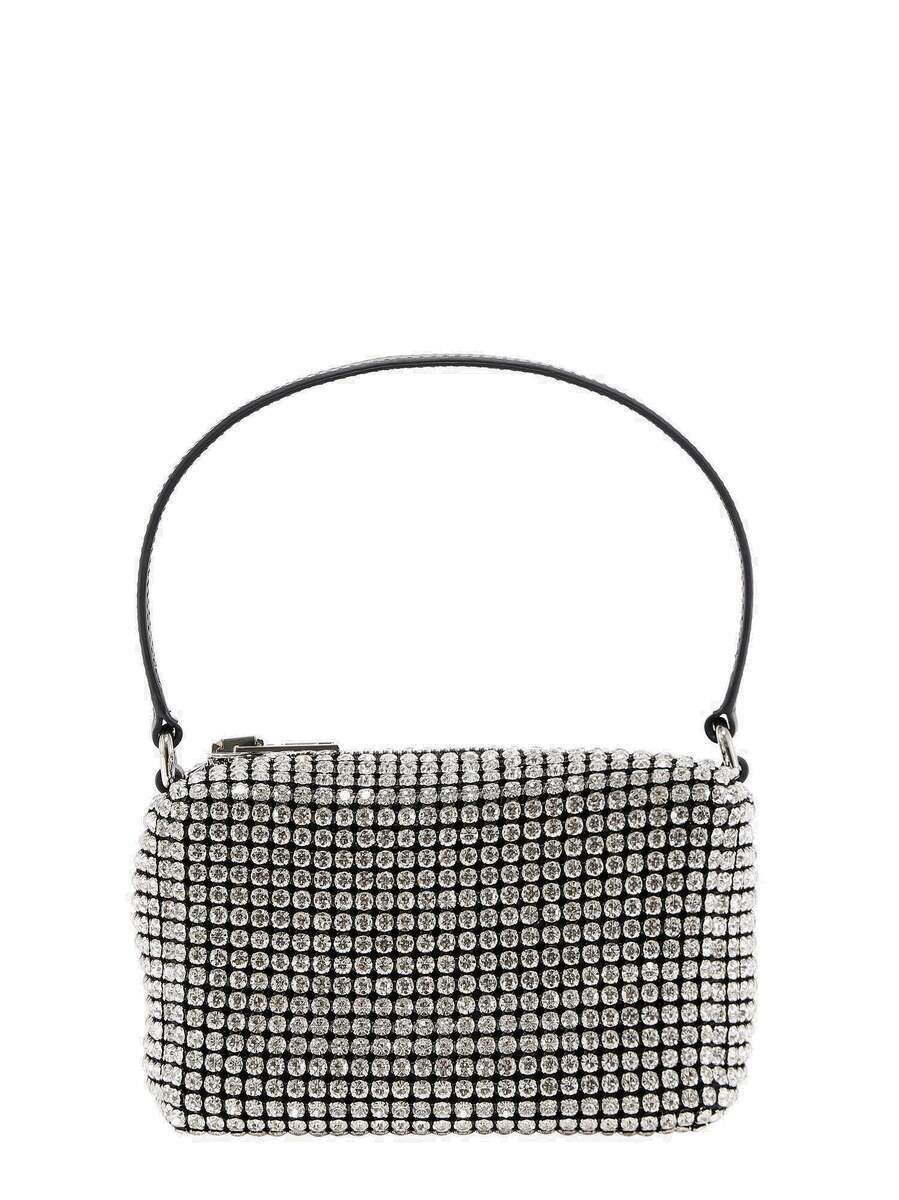 alexander wang silver heels