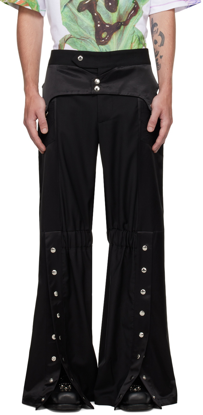 Chopova Lowena Black Slalom Trousers Chopova Lowena