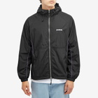 POSTAL Men's Nylon Metal Hooded Jacket in Black
