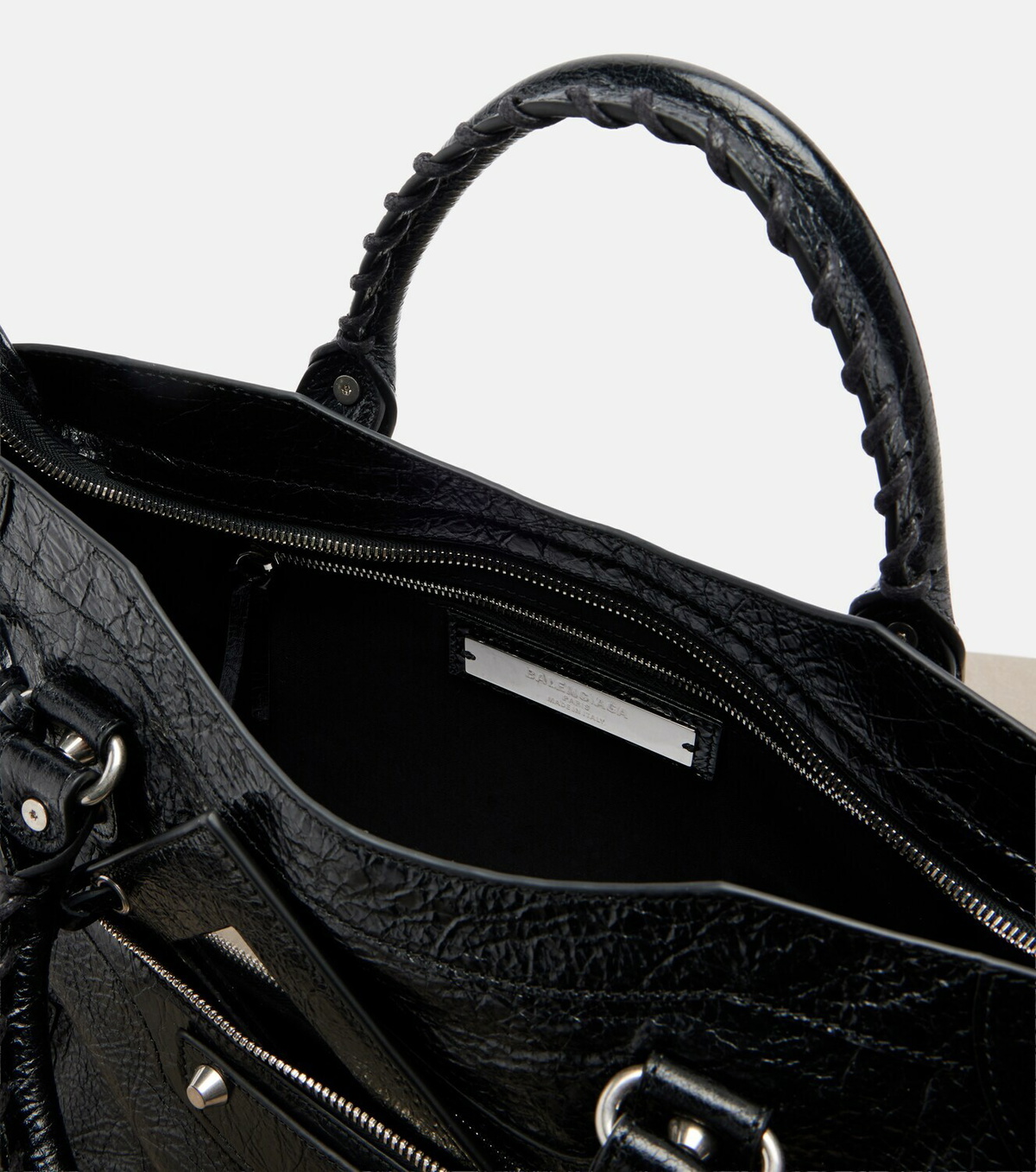 Balenciaga Le City Medium leather tote bag