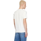 Kenzo White Kenzo Paris 'KENZO Tulip' Embroidered Slim T-shirt