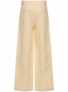 AURALEE Linen & Cotton Straight Pants