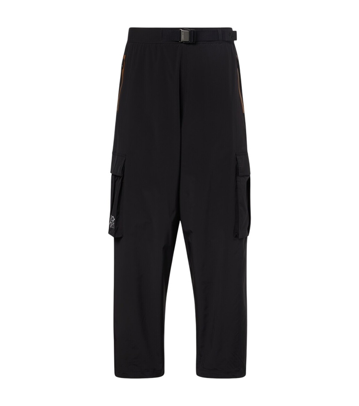 Photo: Loewe x On belted technical cargo pants