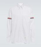 Thom Browne - Striped cotton Oxford shirt