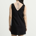 LESET Women's Yoko Lace V-Neck Mini Dress in Black