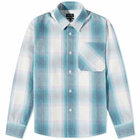 A.P.C. Men's Basile Check Overshirt in Multi