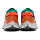 Nike Grey and Red Gore-Tex Pegasus Trail 2 Sneakers