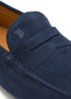Tods Gommino Suede Loafers Navy