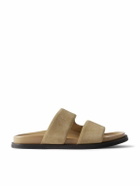 J.M. Weston - Suede Sandals - Neutrals