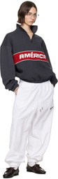 WILLY CHAVARRIA White Bad Boy Track Pants