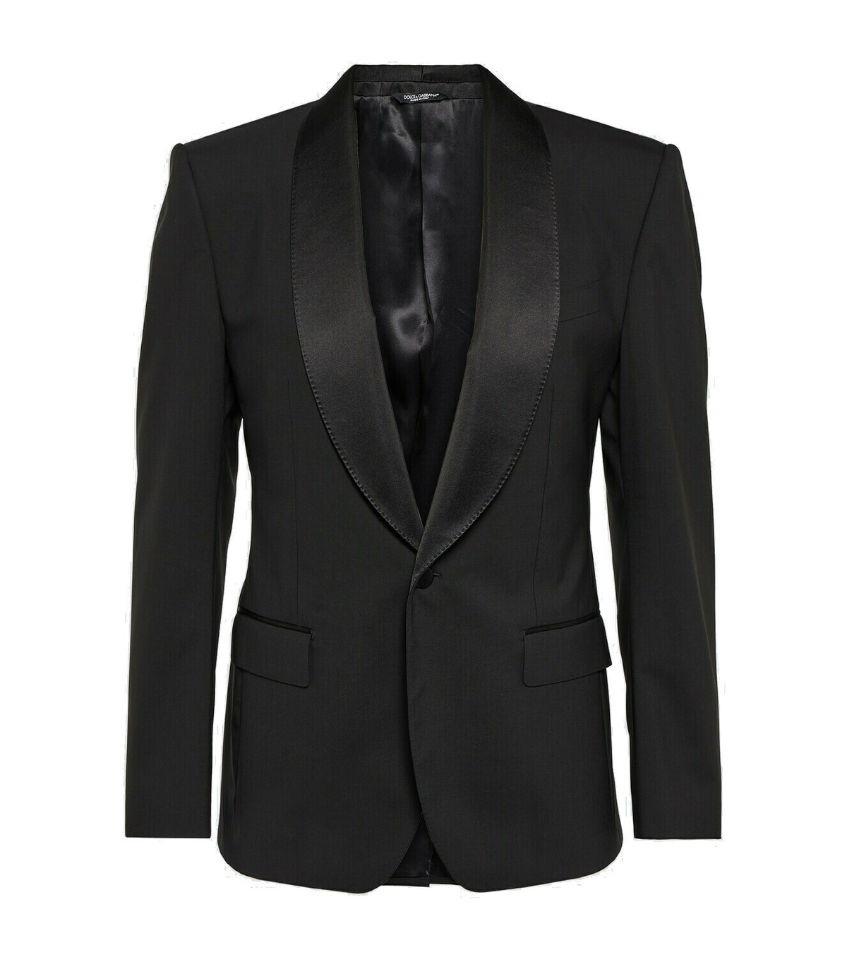 Dolce & Gabbana White Leopard Single Breasted Coat Blazer