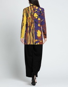Manila Grace Womens Blazer in Brown