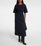 Max Mara Amati belted midi dress