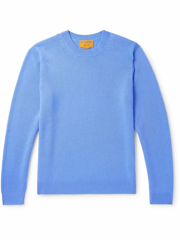 Photo: Guest In Residence - All Day Cashmere Sweater - Blue